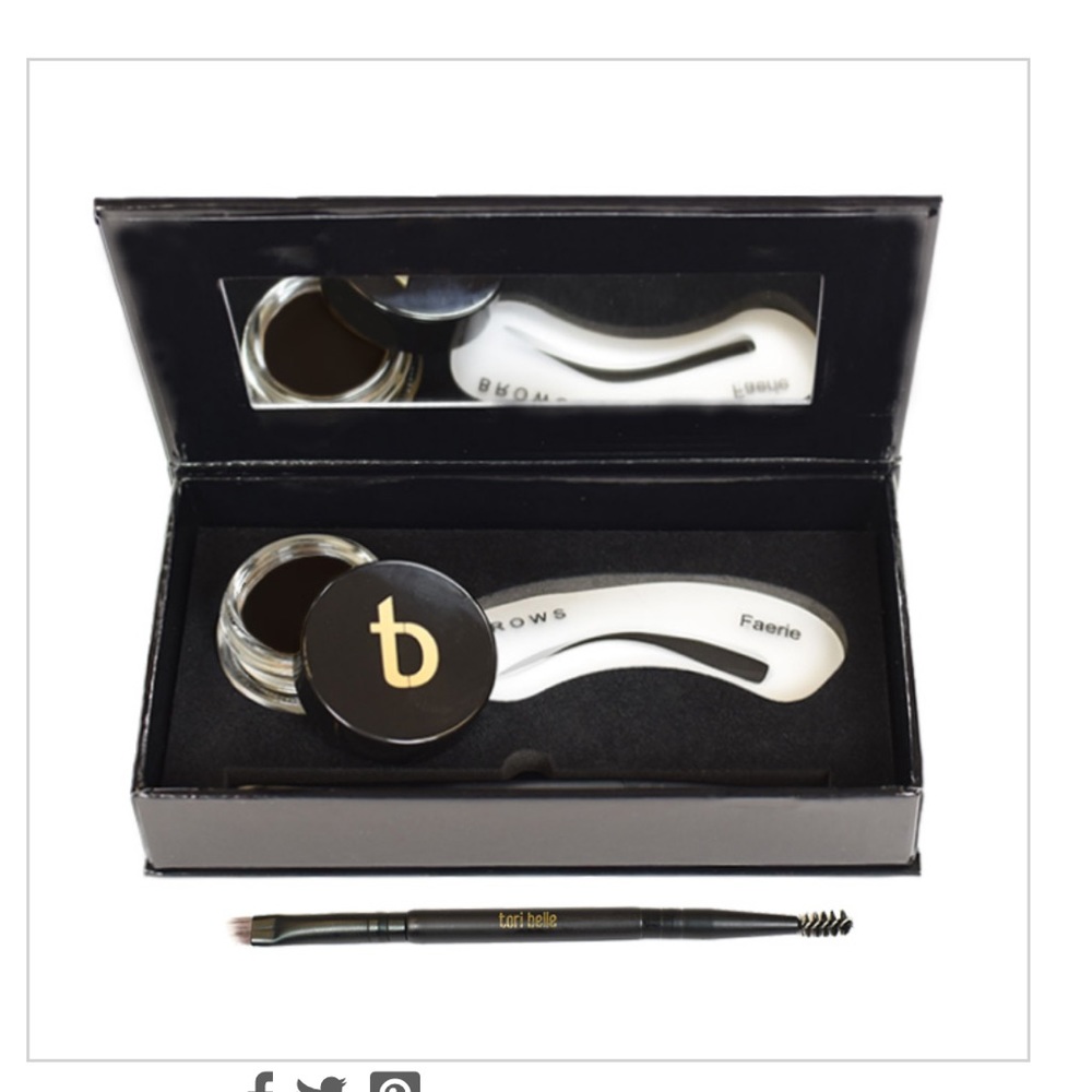 Tori Belle - The Work Brow & Liner Kit (Black)